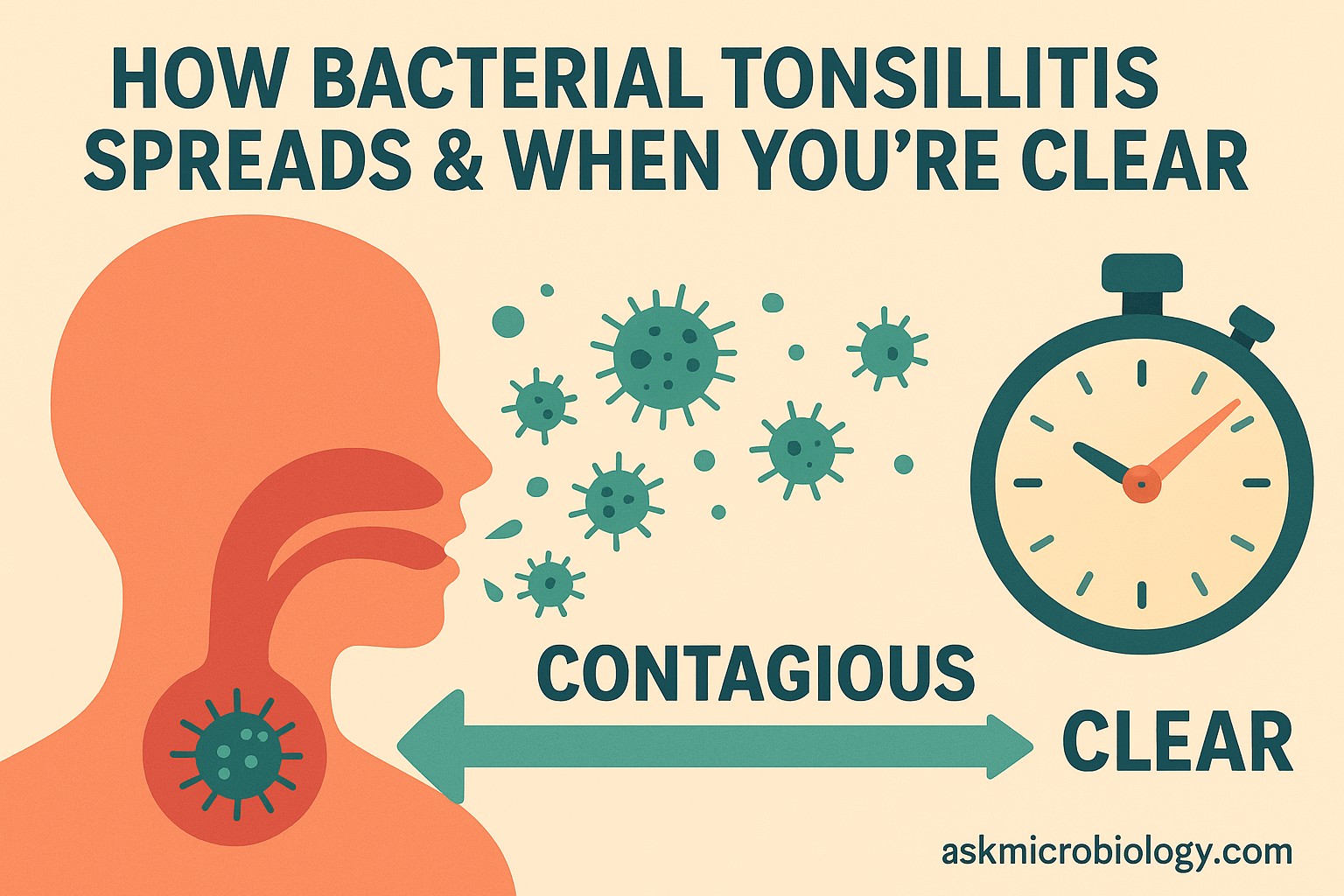 Is How acterial Tonsillitis Spreads & When You’re Clear